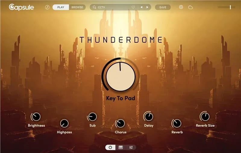 Capsule Audio Thunderdome – Instrumento Virtual de Suspenso Cinematográfico (Descarga Digital) - Variante en LEMM DJ Store