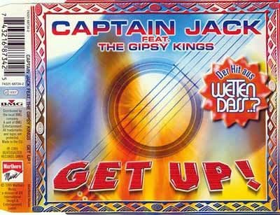 Captain Jack Feat. The Gipsy Kings – Get Up! (CD Maxi single) usado (VG+) maleta