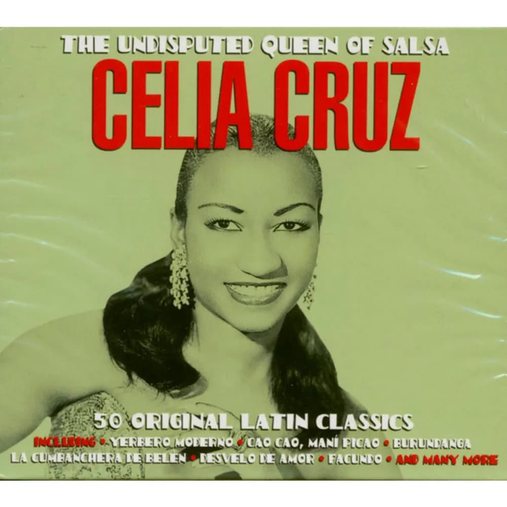 Celia Cruz - The Undisputed Queen Of Salsa (50 Original Latin Classics) (CD Doble (2CD) nuevo)