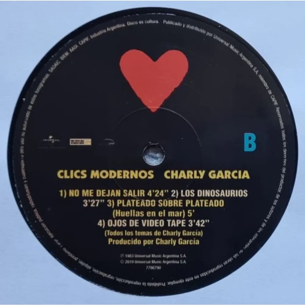 Charly Garcia - Clics Modernos (LP nuevo)