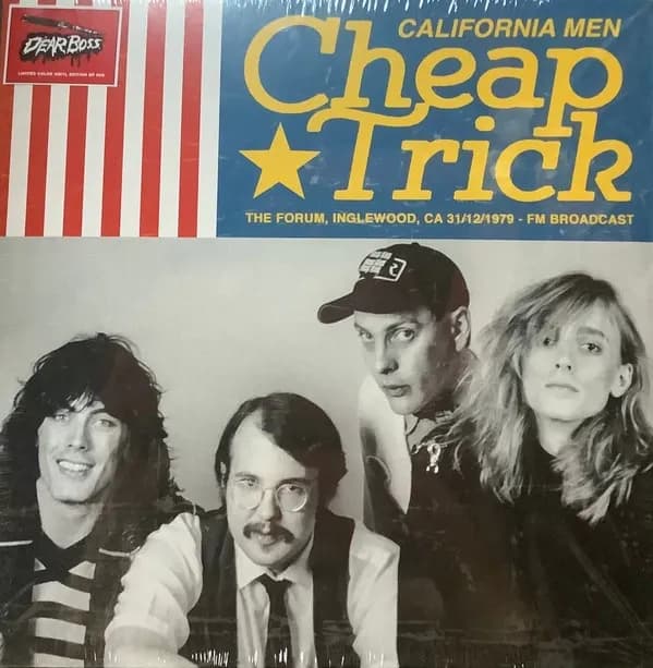 Cheap Trick - California Men (The Forum, Inglewood, Ca 31/12/1979 - Fm Broadcast) (Vinilo LP nuevo)