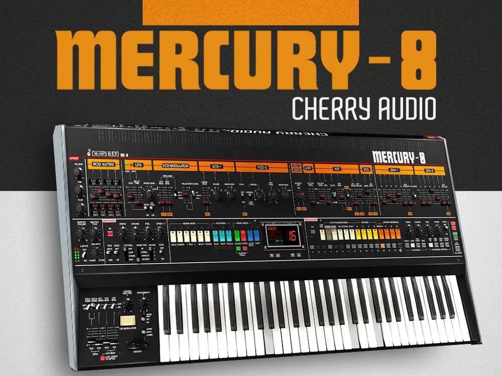 Cherry Audio Mercury-8 – Sintetizador Virtual JP-8 (Descarga Digital) - Variante en LEMM DJ Store
