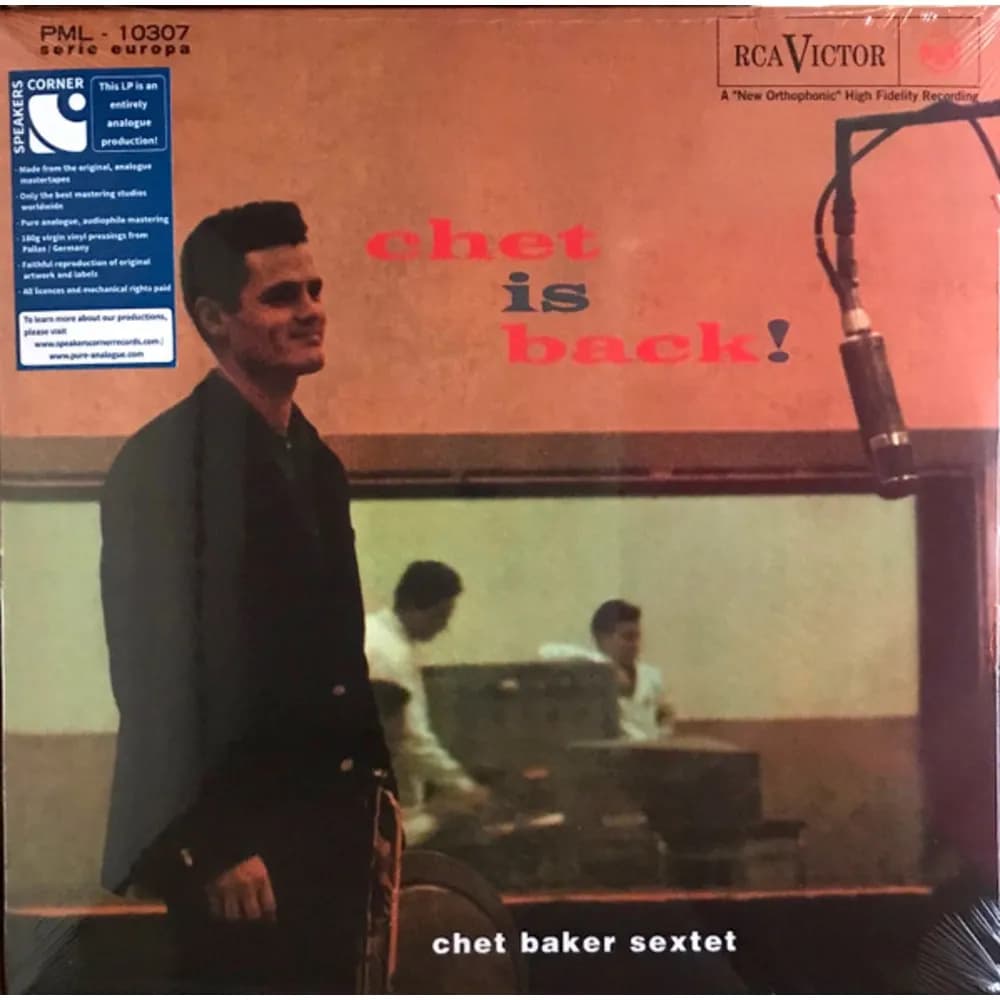 Chet Baker - Chet Is Back (LP nuevo)