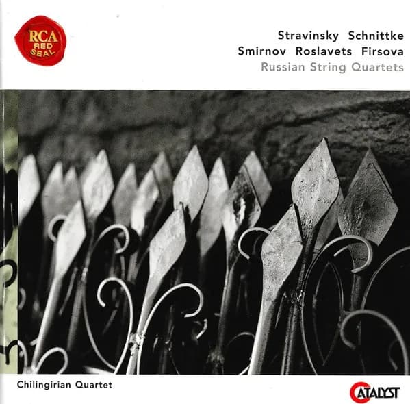Chilingirian String Quartet, Igor Stravinsky, Alfred Schnittke, Dmitri Smirnov, Nikolai Roslavetz, Elena Firsova - Russian String Quartets (CD nuevo)