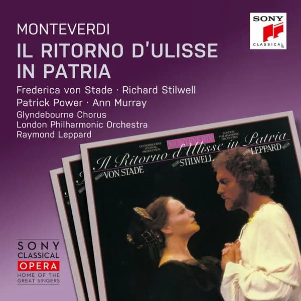 Claudio Monteverdi, Frederica von Stade, Richard Stilwell, Patrick Power, Ann Murray, Glyndebourne Festival Chorus, London Philharmonic Orchestra, Raymond Leppard - Il Ritorno d'Ulisse in Patria (CD Triple 3CD nuevo)