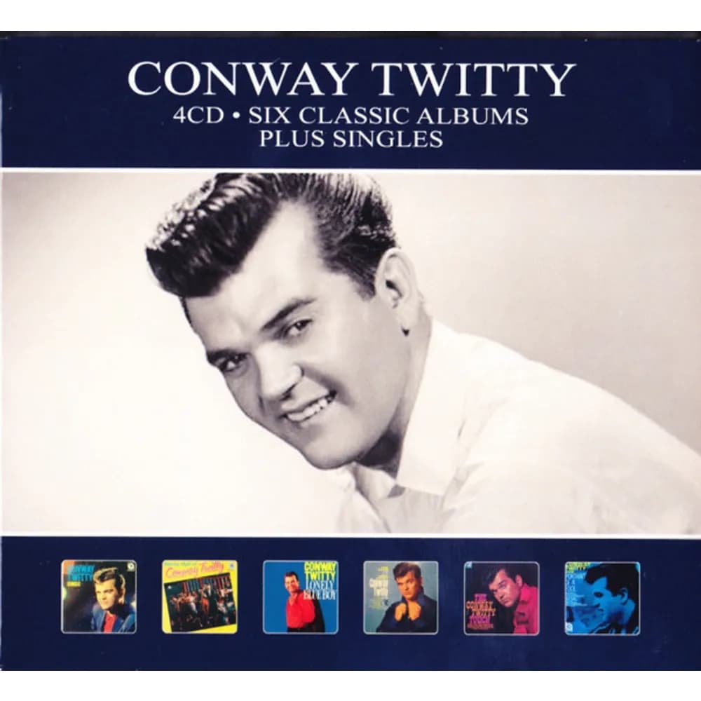 Conway Twitty - Six Classic Albums - Plus Singles (CD (4CD) nuevo)