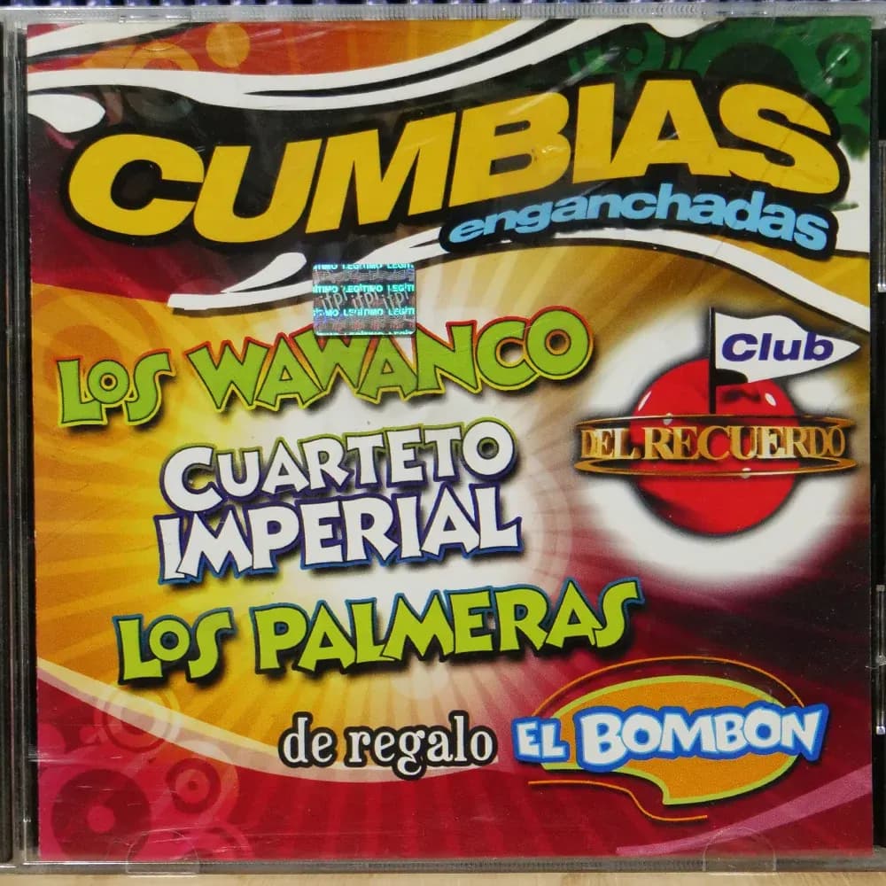 Cumbias Enganchadas – Club Del Recuerdo (CD Usado VG+)