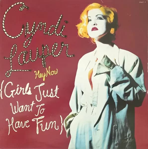Cyndi Lauper - Hey Now (Girls Just Want To Have Fun) (Vinilo usado VG+)