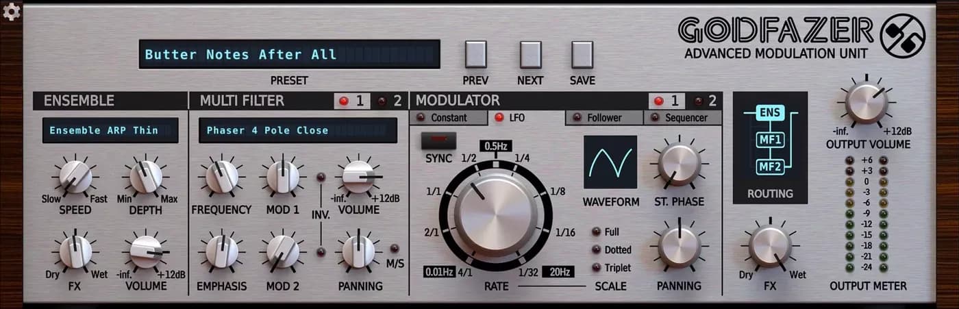 D16 Group GodFazer – Plugin Multiefecto de Modulación (Descarga Digital)