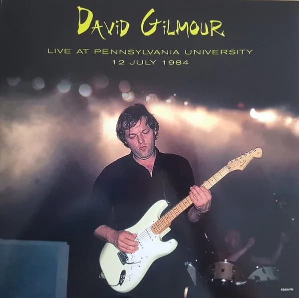 David Gilmour - Live At Pennsylvania University 12 July 1984 (Vinilo LP nuevo)