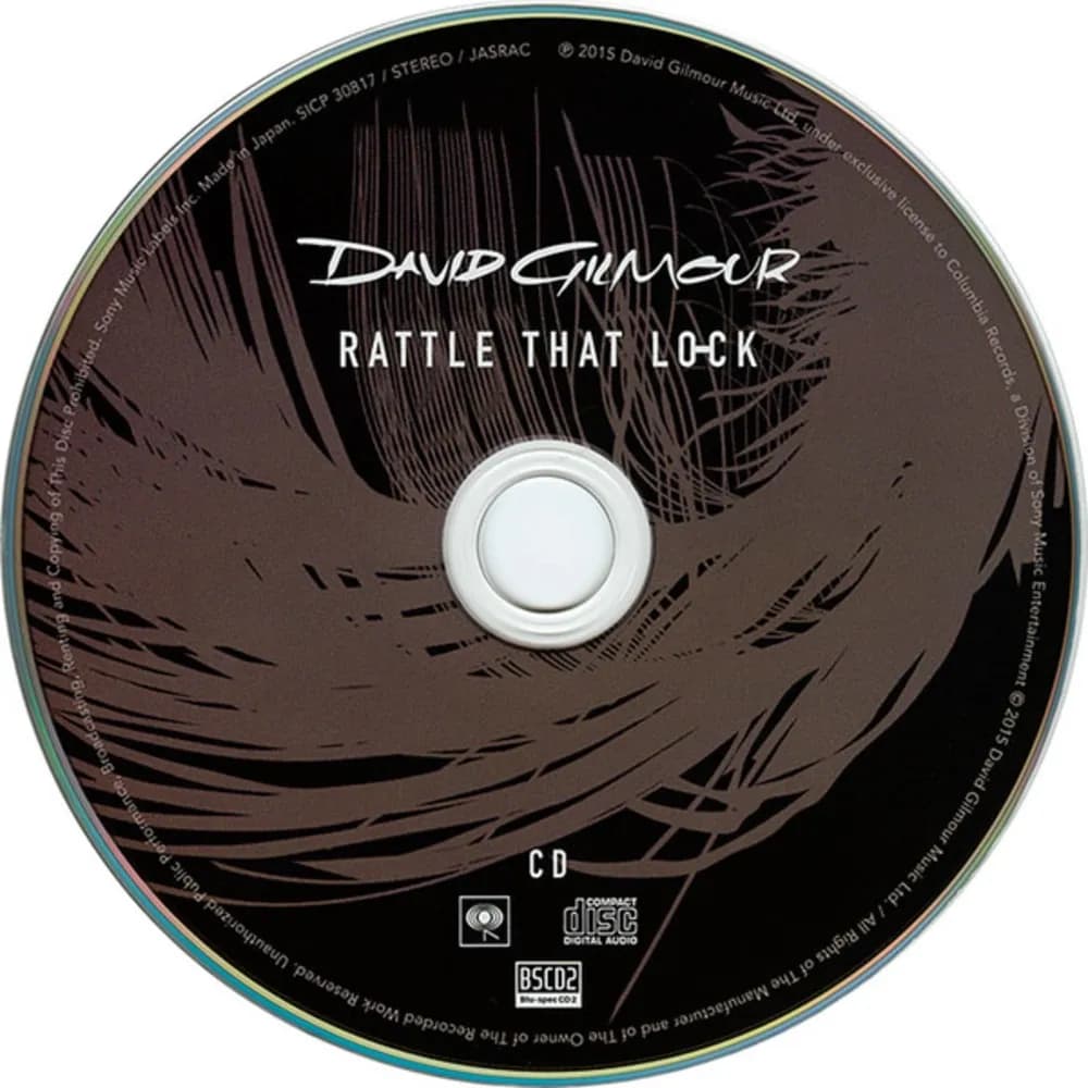 David Gilmour - Rattle That Lock (CD + DVD nuevo)