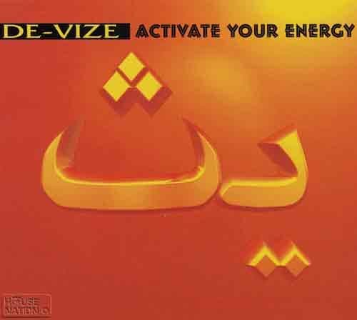 De-Vize – Activate Your Energy (CD Maxi Single) usado (VG+) maleta