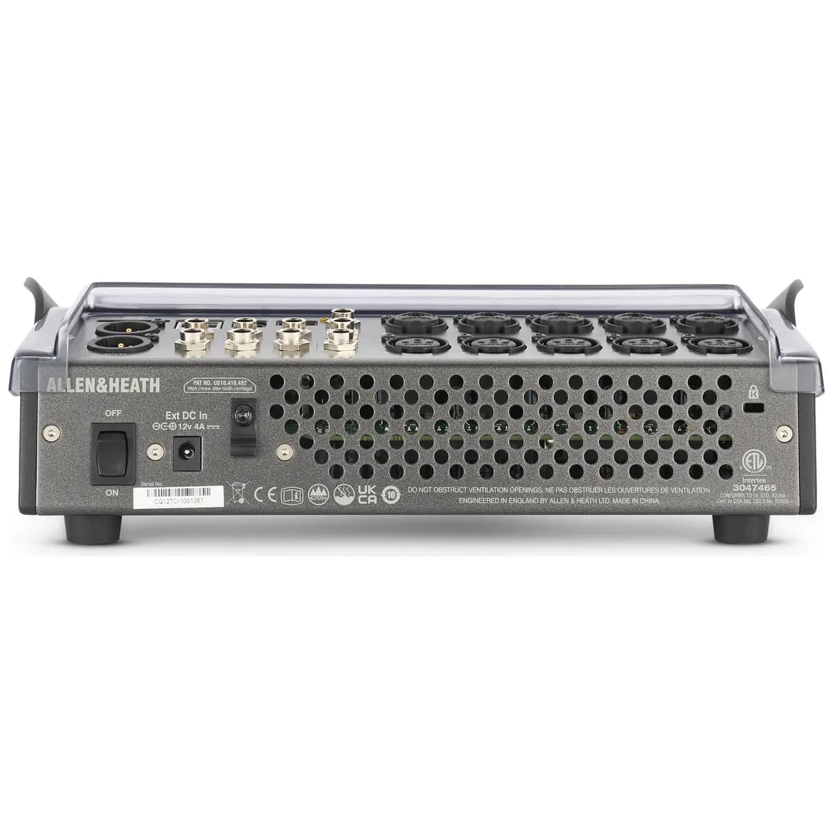 Decksaver – Tapa Protectora para Allen & Heath CQ-12T