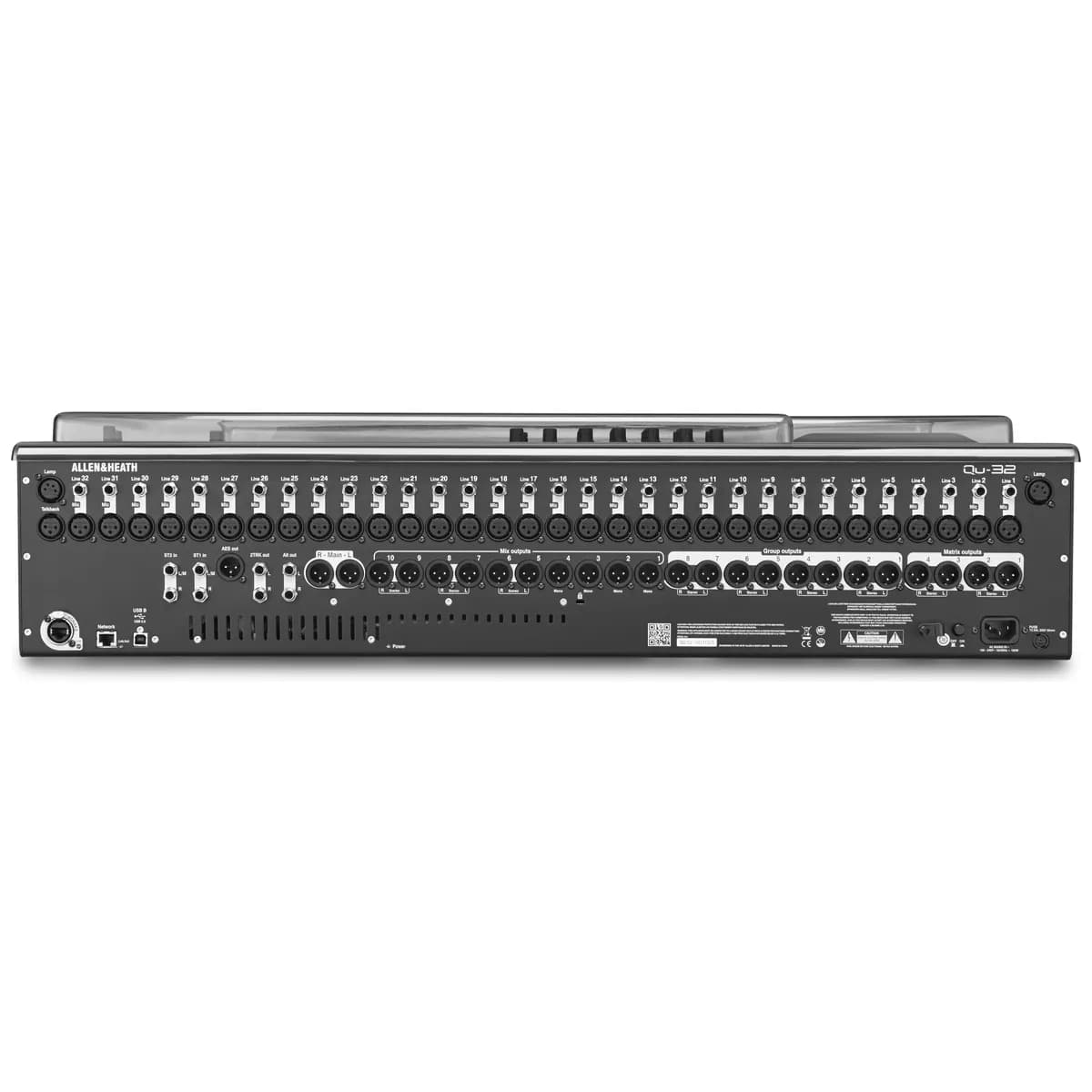 Decksaver – Tapa Protectora para Allen & Heath Qu-32