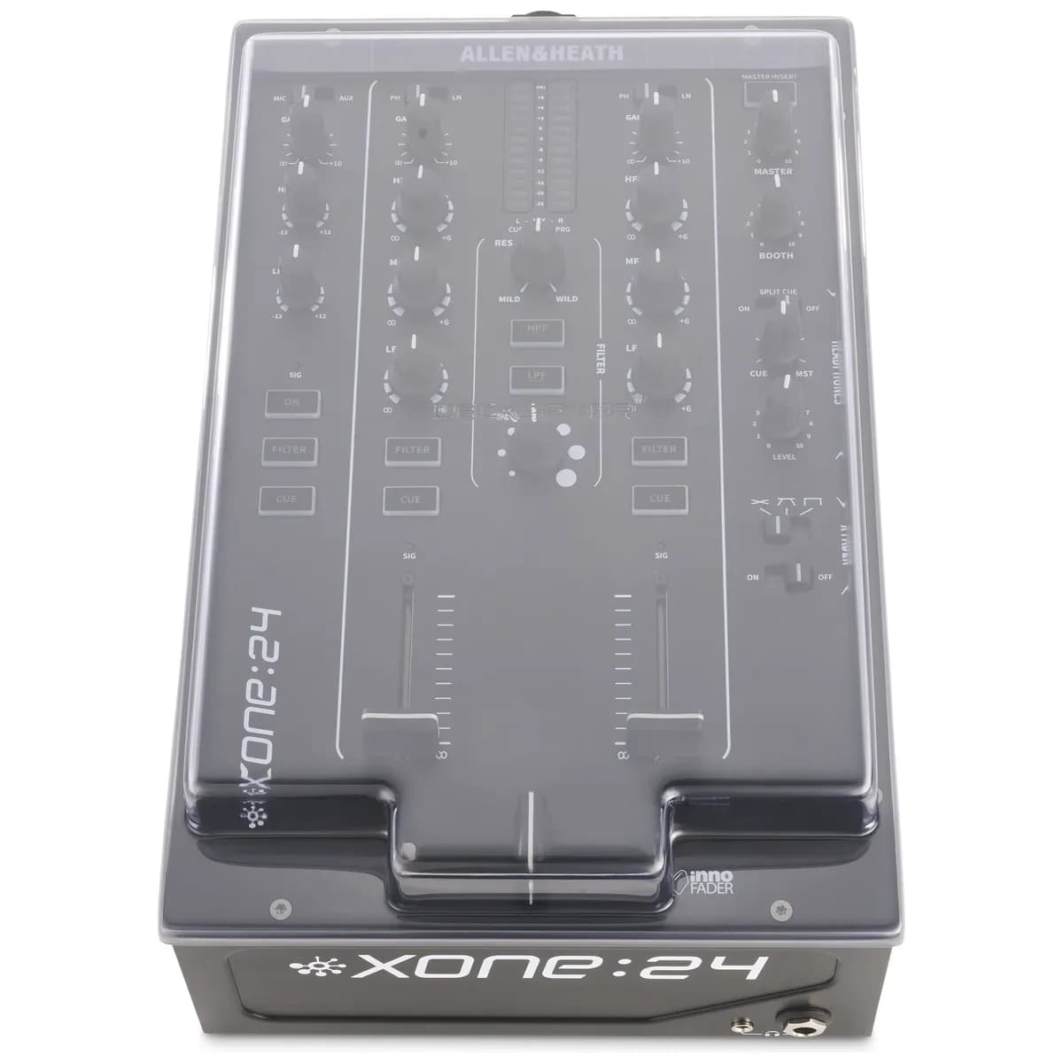 Decksaver – Tapa Protectora para Allen & Heath Xone:24 y Xone:24c