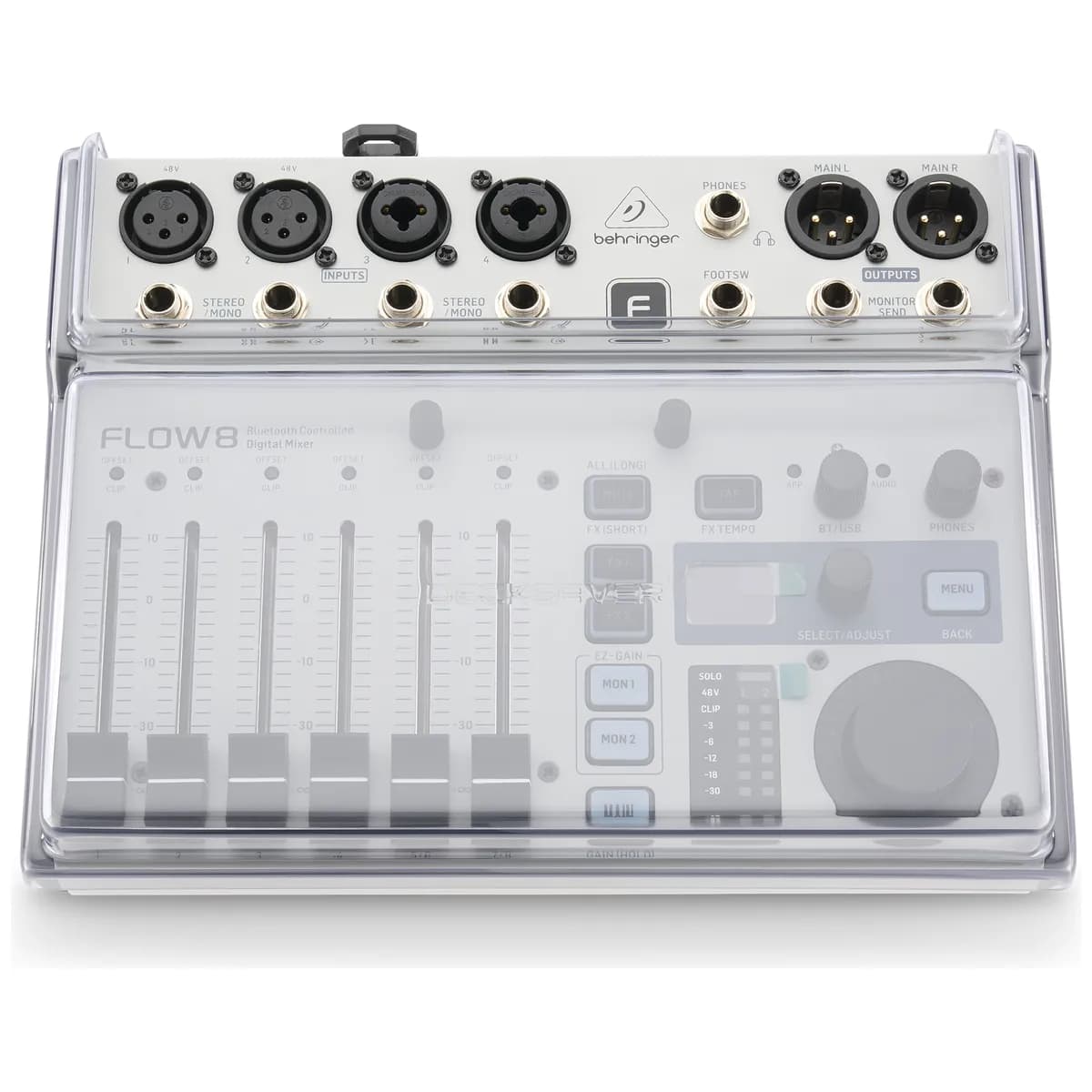 Decksaver – Tapa Protectora para Behringer FLOW 8