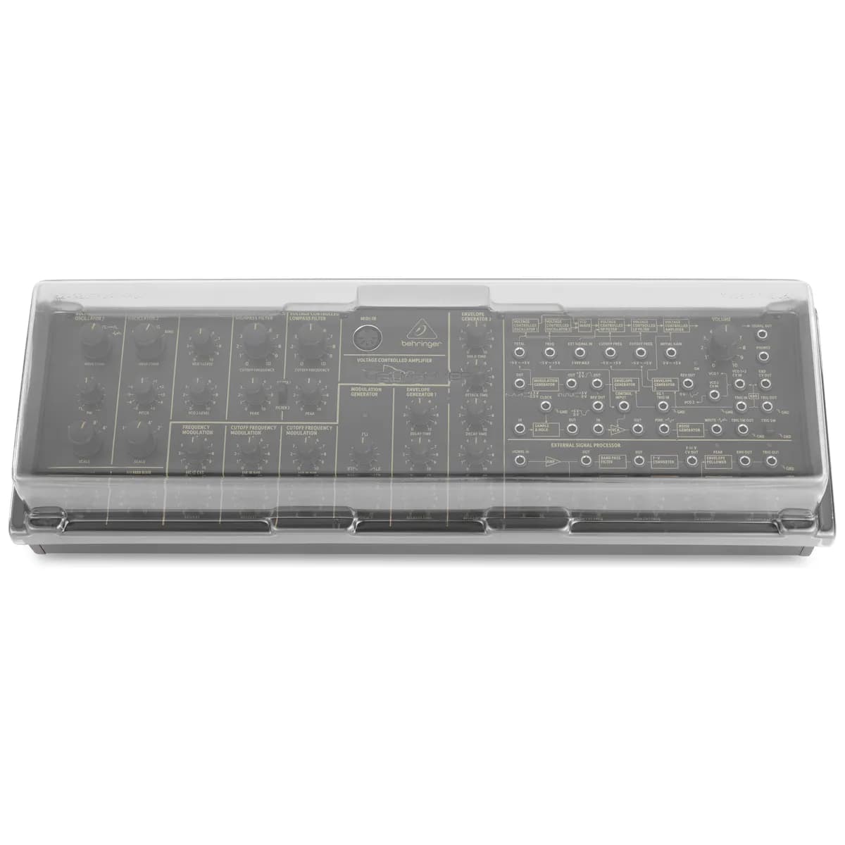 Decksaver – Tapa Protectora para Behringer K-2, Neutron, PRO-1, Toro, PRO-800 y otros