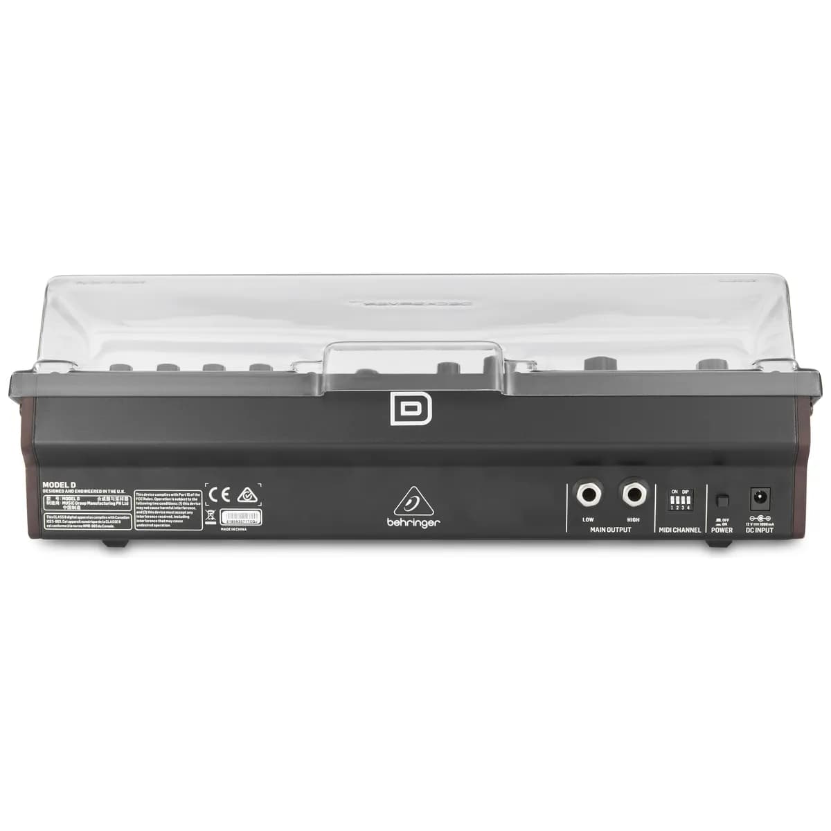 Decksaver – Tapa Protectora para Behringer Model D, Wasp Deluxe, CAT y Solina