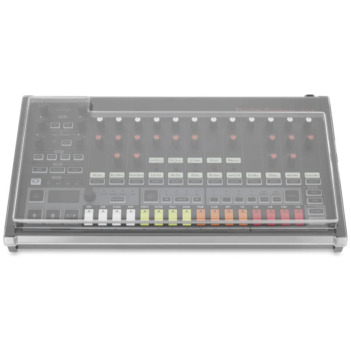 Decksaver – Tapa Protectora para Behringer RD-8 MK1 y MK2