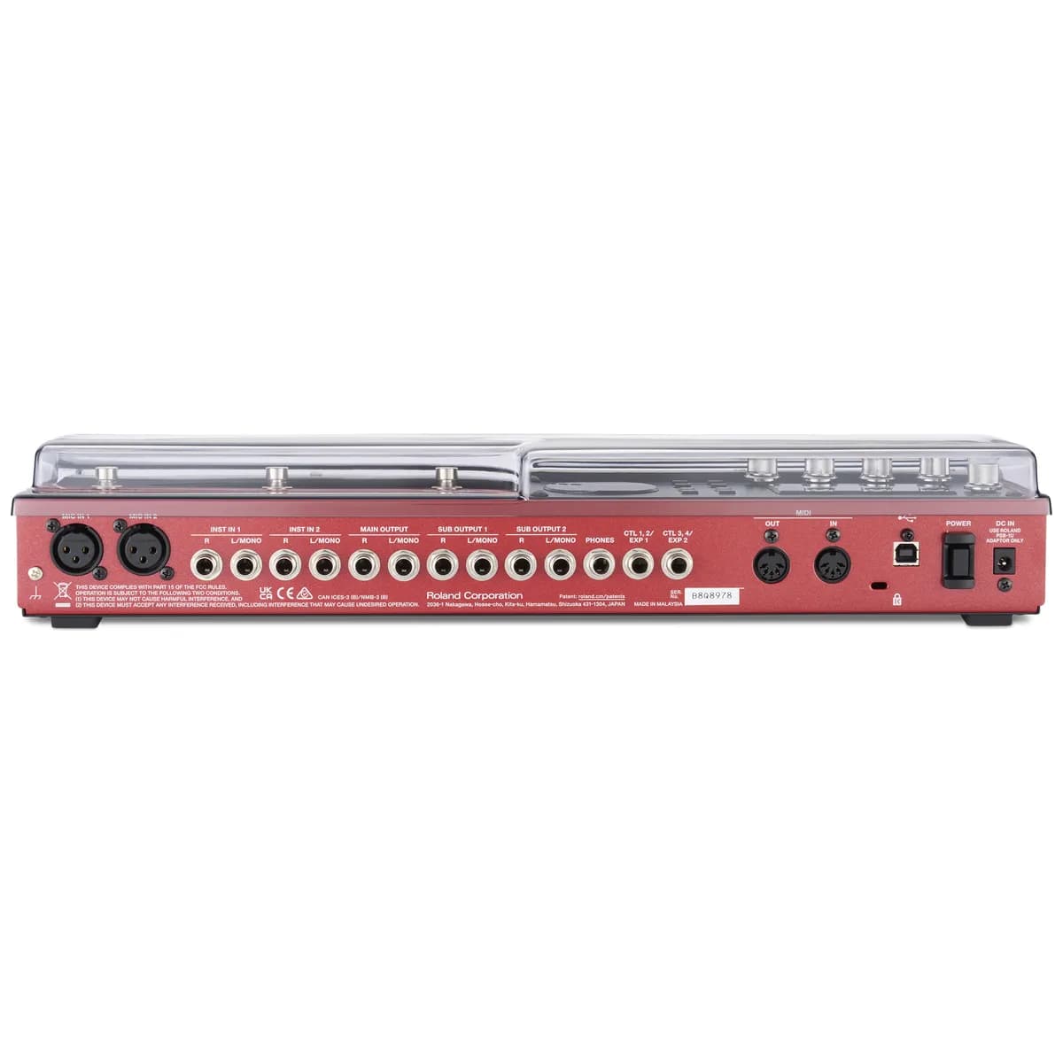 Decksaver – Tapa Protectora para Boss GT-1000