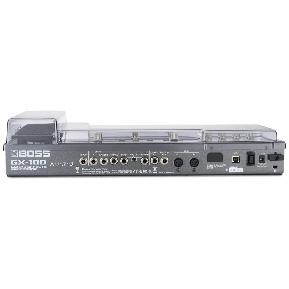 Decksaver – Tapa Protectora para Boss GX-100