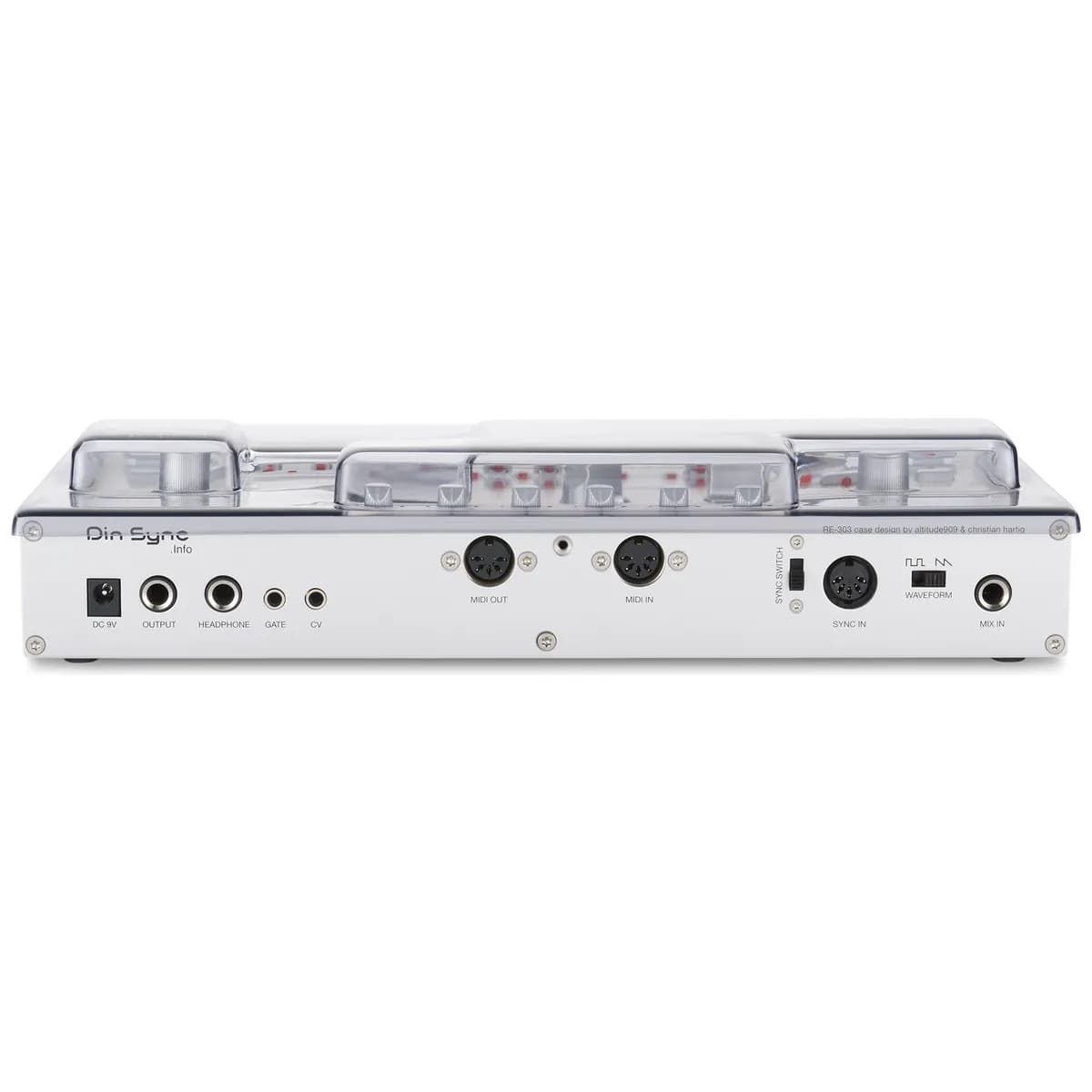 Decksaver – Tapa Protectora para Din Sync RE-303 y RE-606