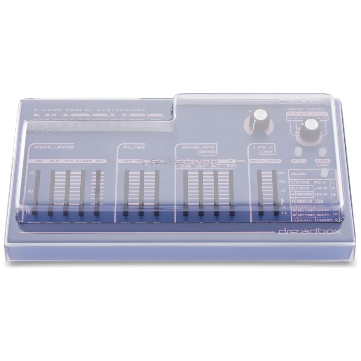 Decksaver – Tapa Protectora para Dreadbox Nymphes