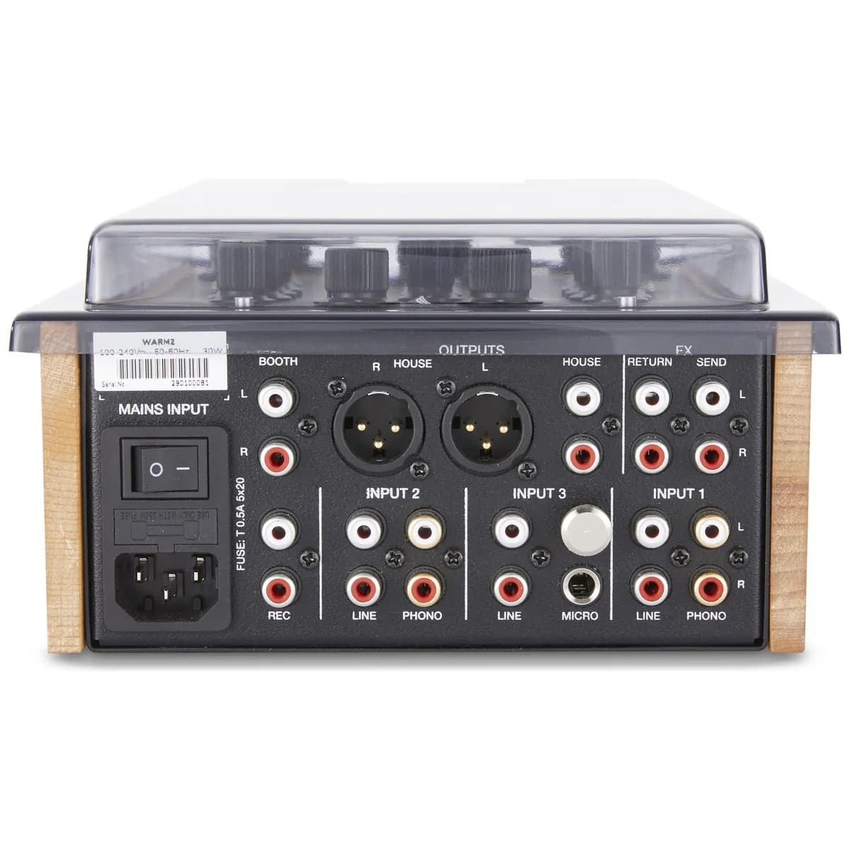 Decksaver – Tapa Protectora para Ecler WARM2