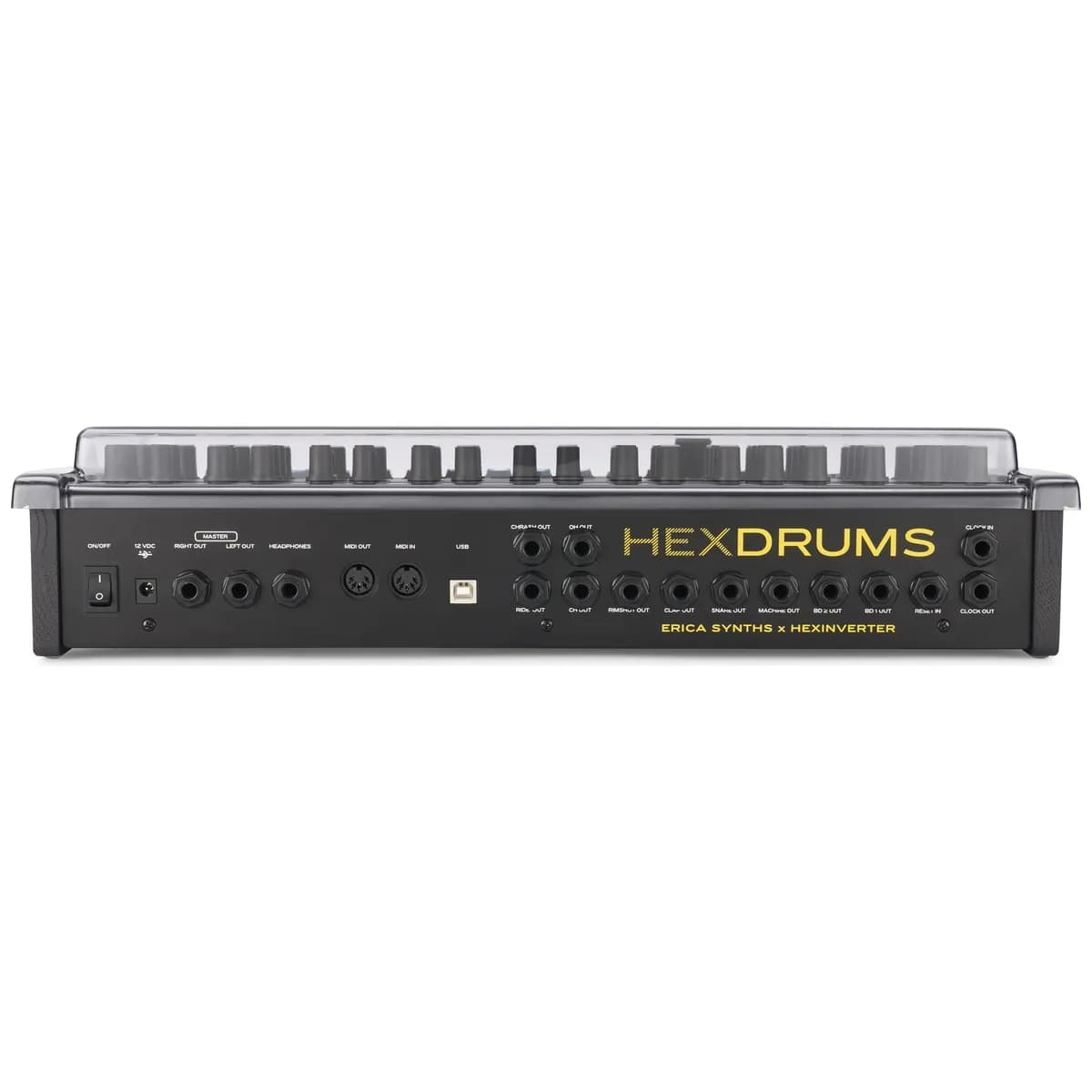 Decksaver – Tapa Protectora para Erica Synths Hexdrums