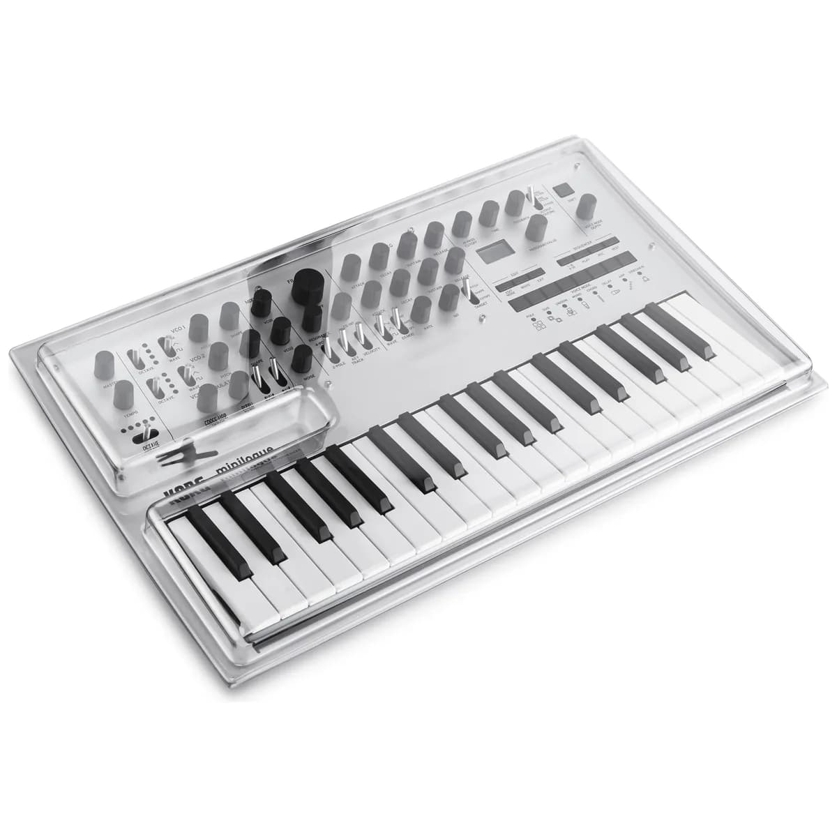 Decksaver – Tapa Protectora para Korg minilogue, minilogue xd y minilogue bass
