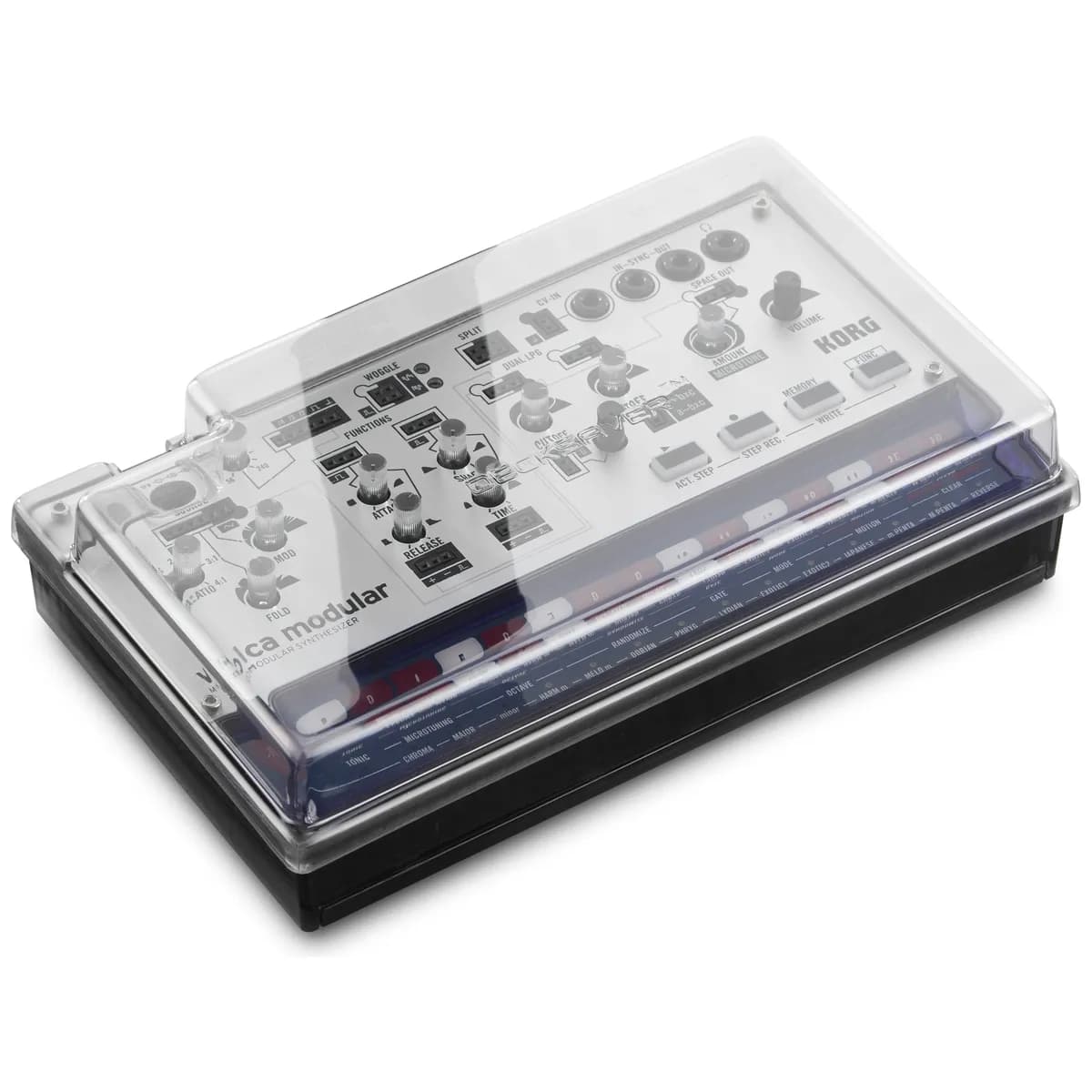 Decksaver – Tapa Protectora para Korg Volca Drum, Modular, FM2 y Mix