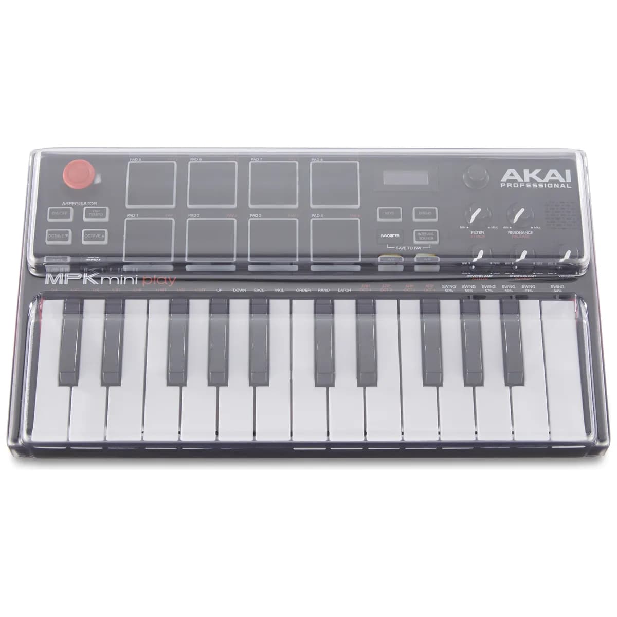 Decksaver LE – Tapa Protectora para Akai MPK Mini Play MK1 y MK2