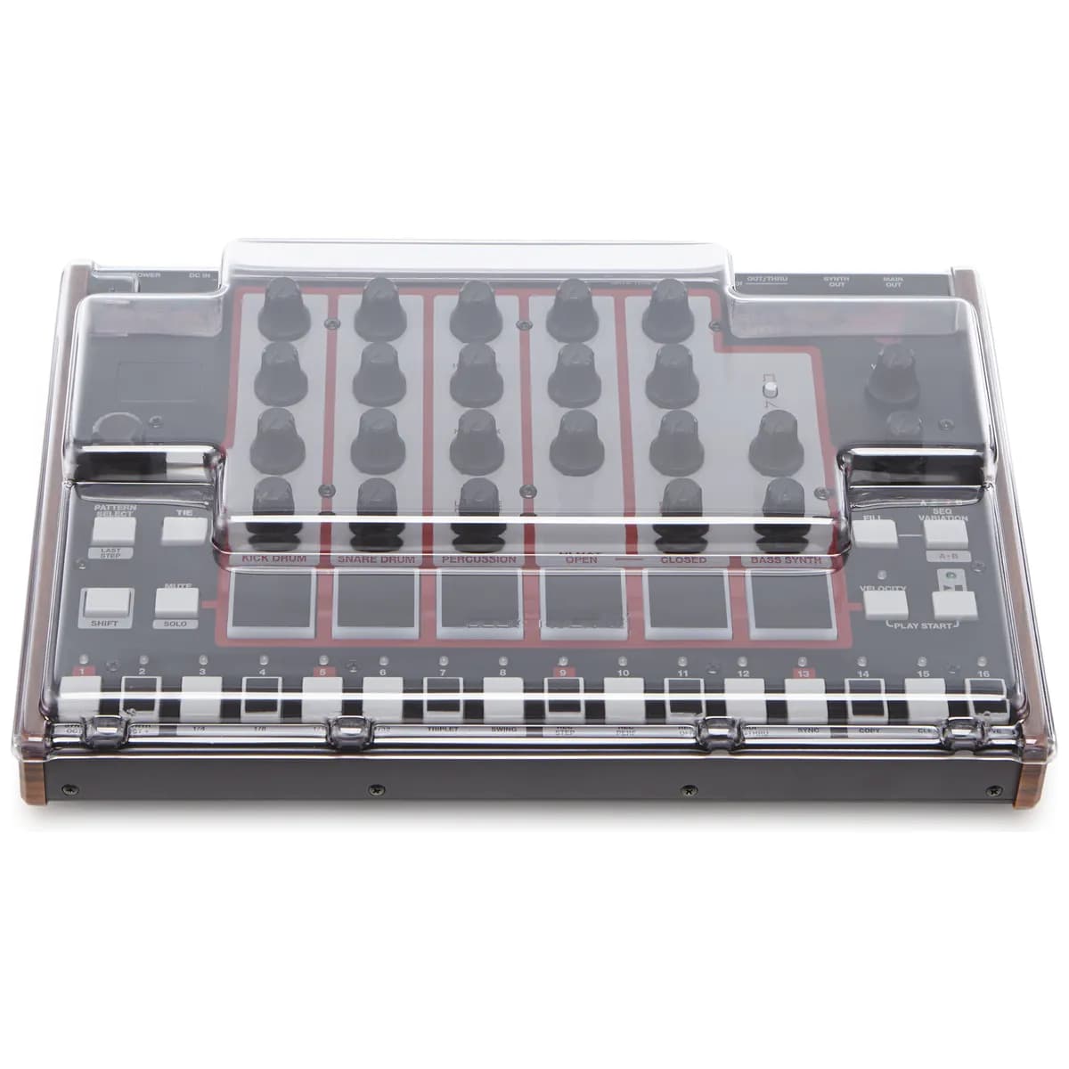 Decksaver LE – Tapa Protectora para Akai Rhythm Wolf y Tom Cat