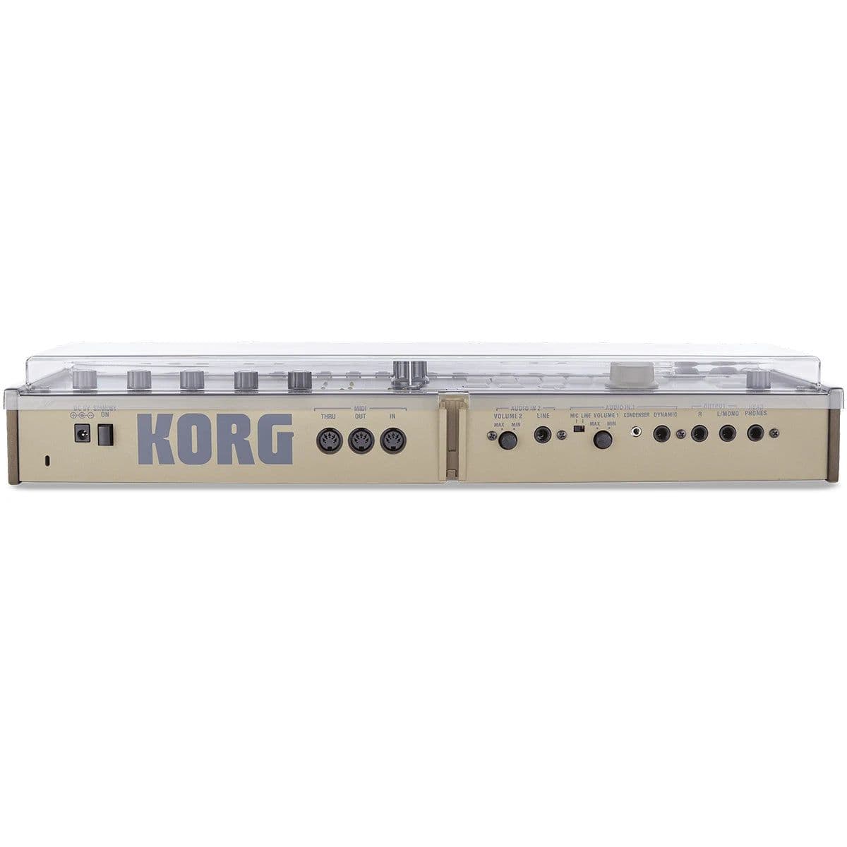 Decksaver LE – Tapa Protectora para Korg microKORG y microKORG S