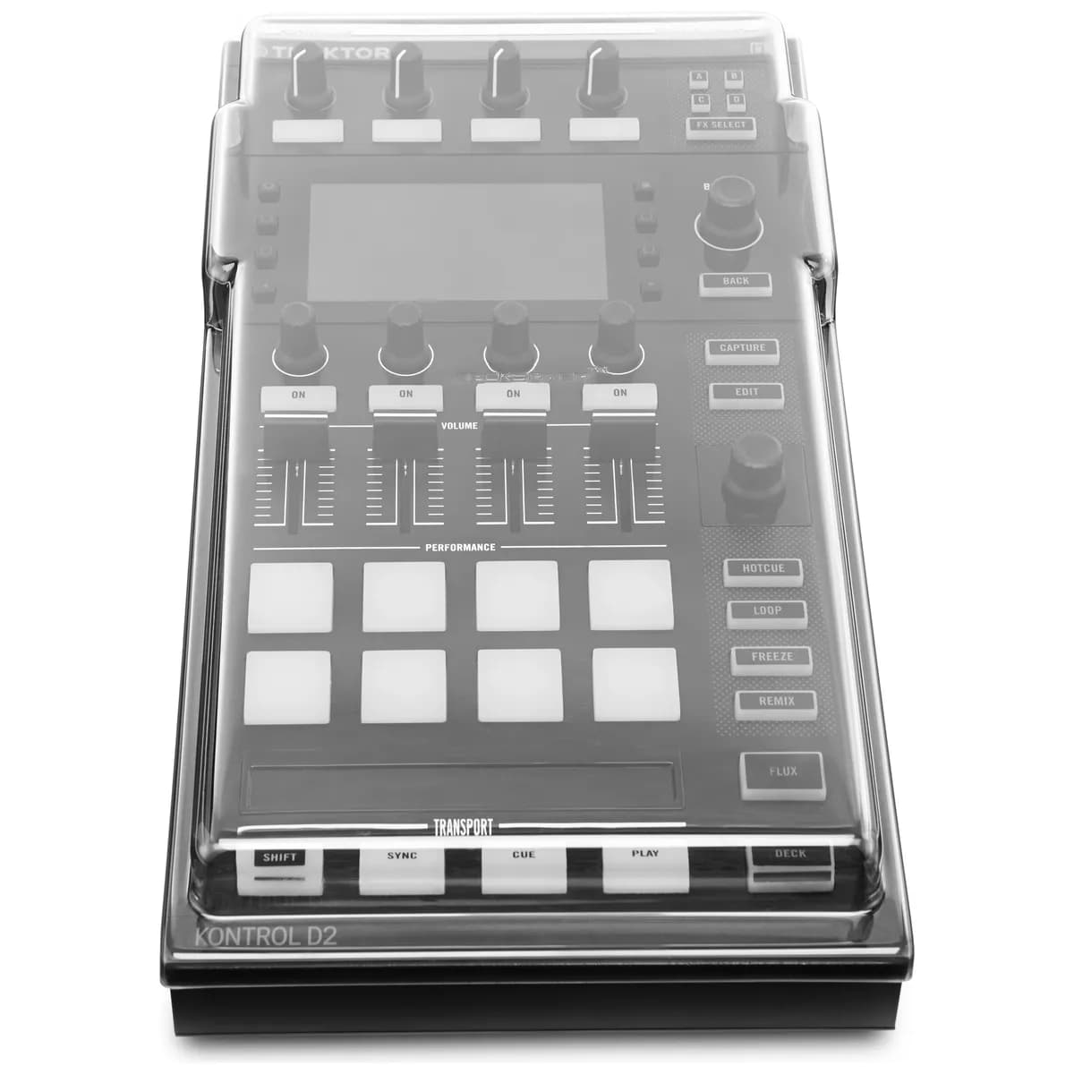 Decksaver – Tapa Protectora para Native Instruments Traktor Kontrol D2