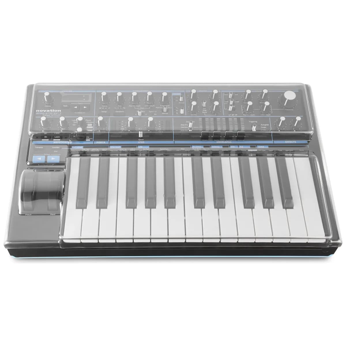 Decksaver – Tapa Protectora para Novation Bass Station II y AFX Station
