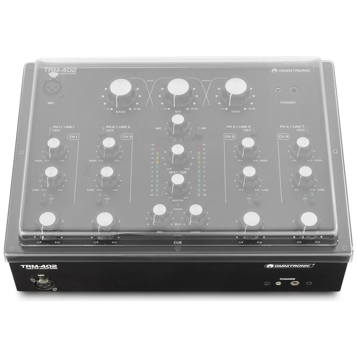 Decksaver – Tapa Protectora para Omnitronic TRM-402