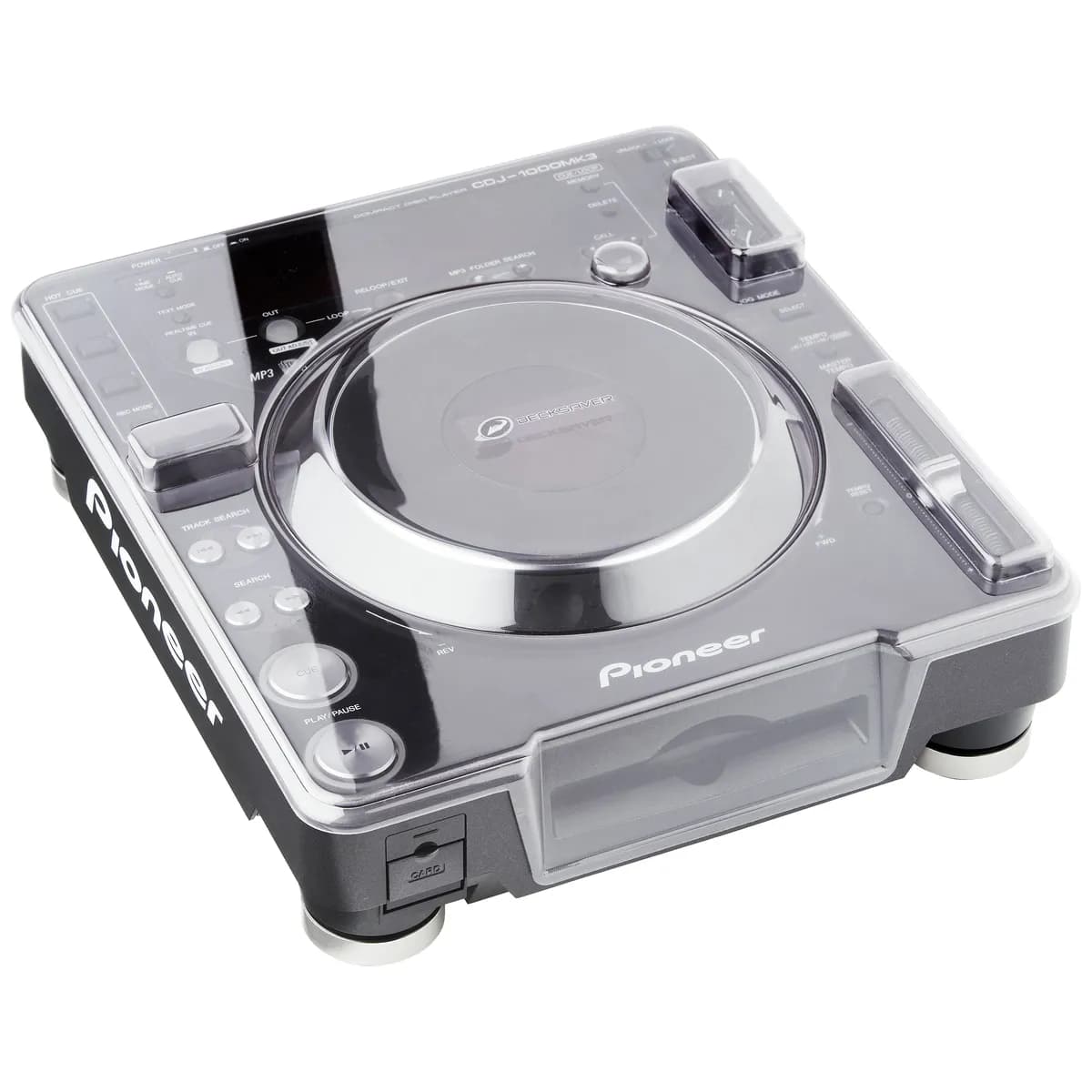 Decksaver – Tapa Protectora para Pioneer DJ CDJ-1000 MK1, MK2 y MK3
