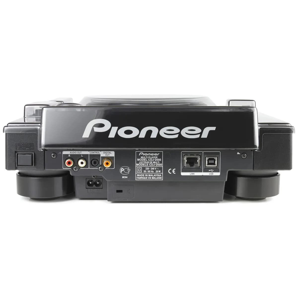 Decksaver – Tapa Protectora para Pioneer DJ CDJ-2000NXS