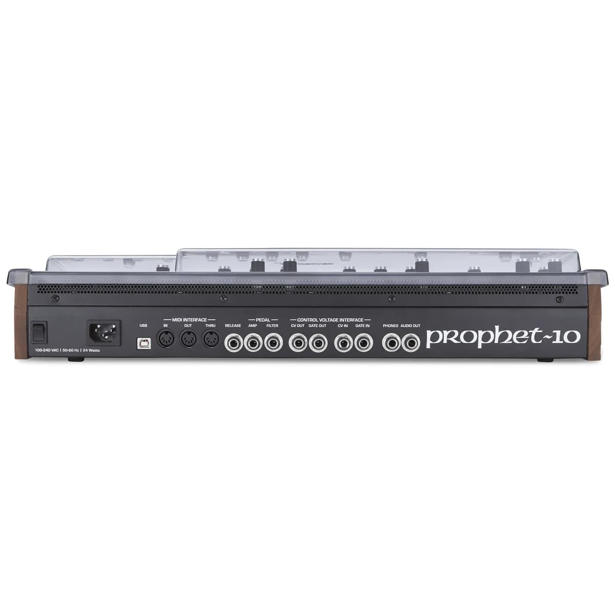 Decksaver – Tapa Protectora para Sequential Prophet-5 y Prophet-10 Desktop