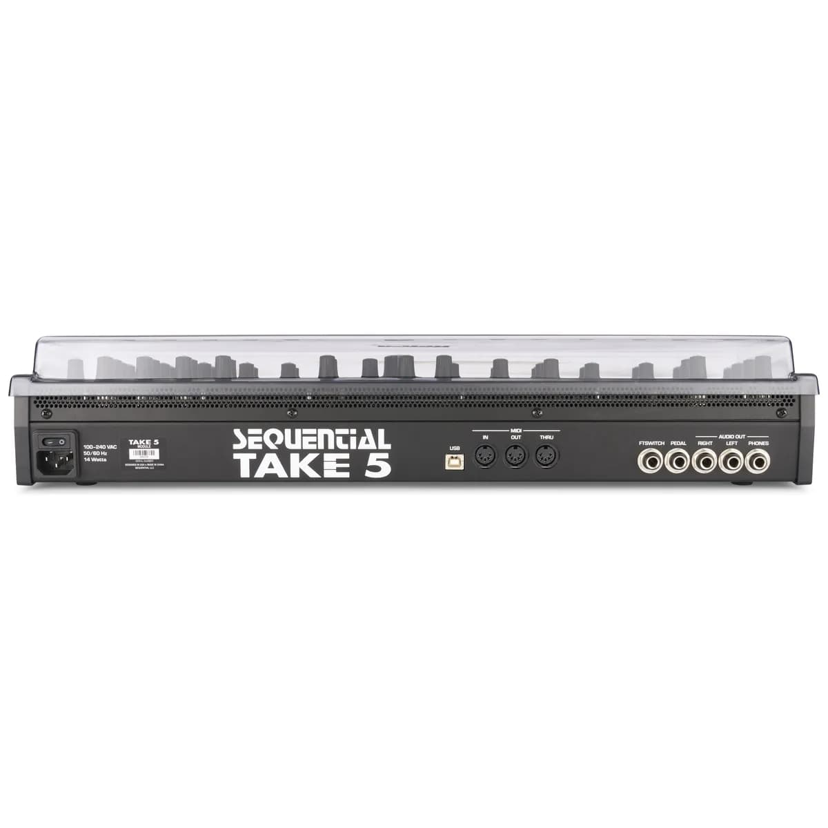 Decksaver – Tapa Protectora para Sequential Take 5 Desktop y Oberheim TEO-5 Desktop