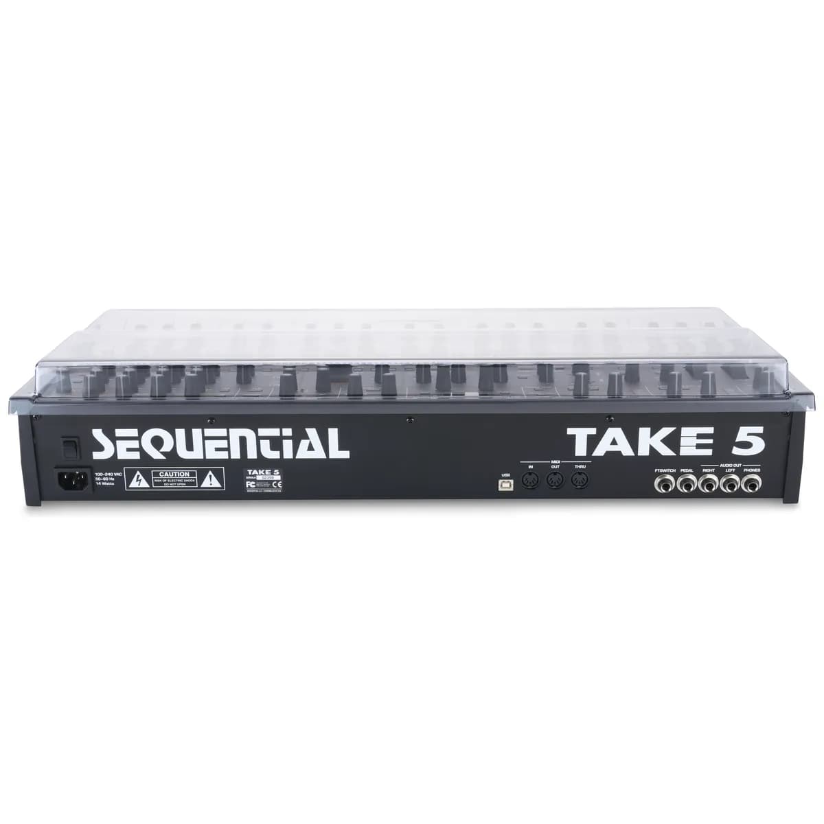 Decksaver – Tapa Protectora para Sequential Take 5 y Oberheim TEO-5