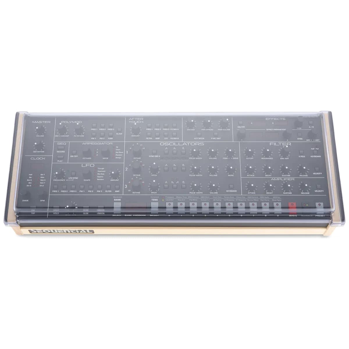 Decksaver – Tapa Protectora para Sequential Trigon-6 Desktop