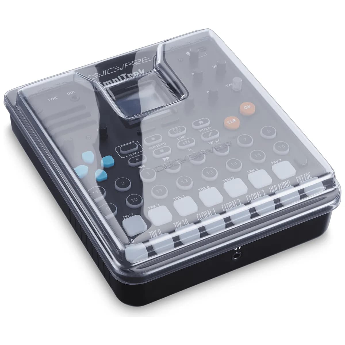 Decksaver – Tapa Protectora para Sonicware SmplTrek, Lofi-12 XT y CyDrums