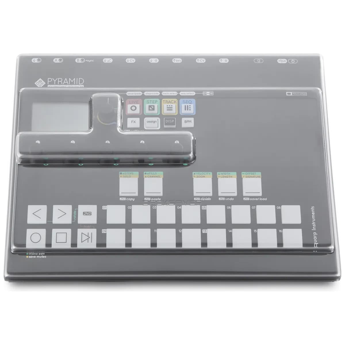 Decksaver – Tapa Protectora para Squarp Pyramid MK1, MK2 y MK3