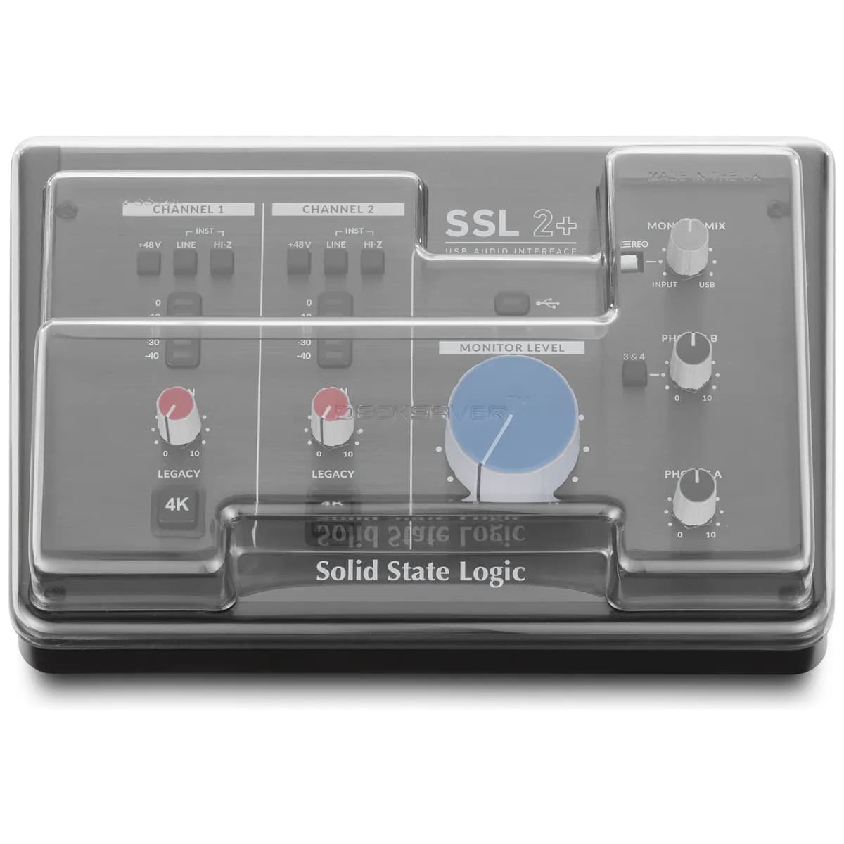 Decksaver – Tapa Protectora para SSL 2 y SSL 2+ (MK1 y MK2)
