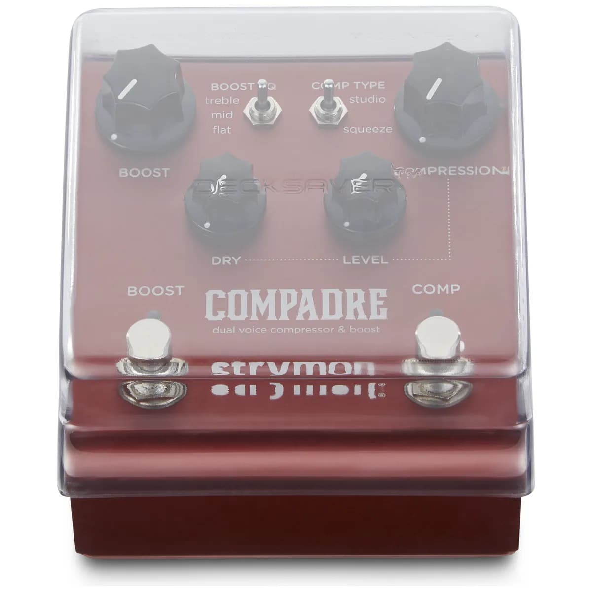 Decksaver – Tapa Protectora para pedales Strymon de 2 switches