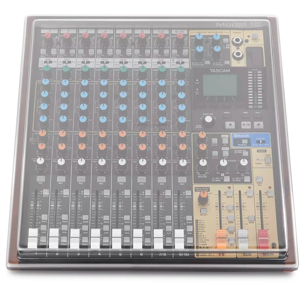 Decksaver – Tapa Protectora para Tascam Model 12