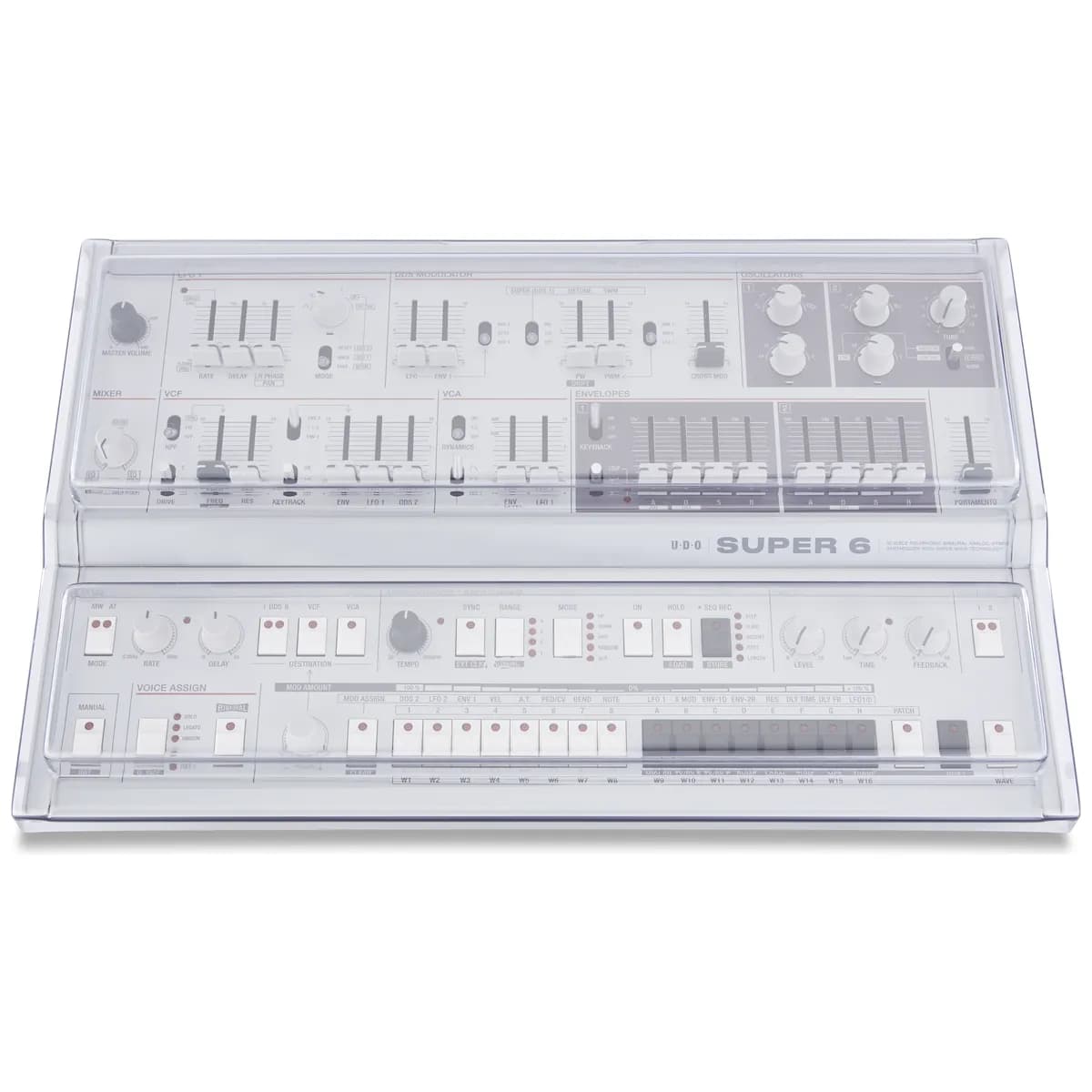 Decksaver – Tapa Protectora para UDO Audio Super 6 Desktop