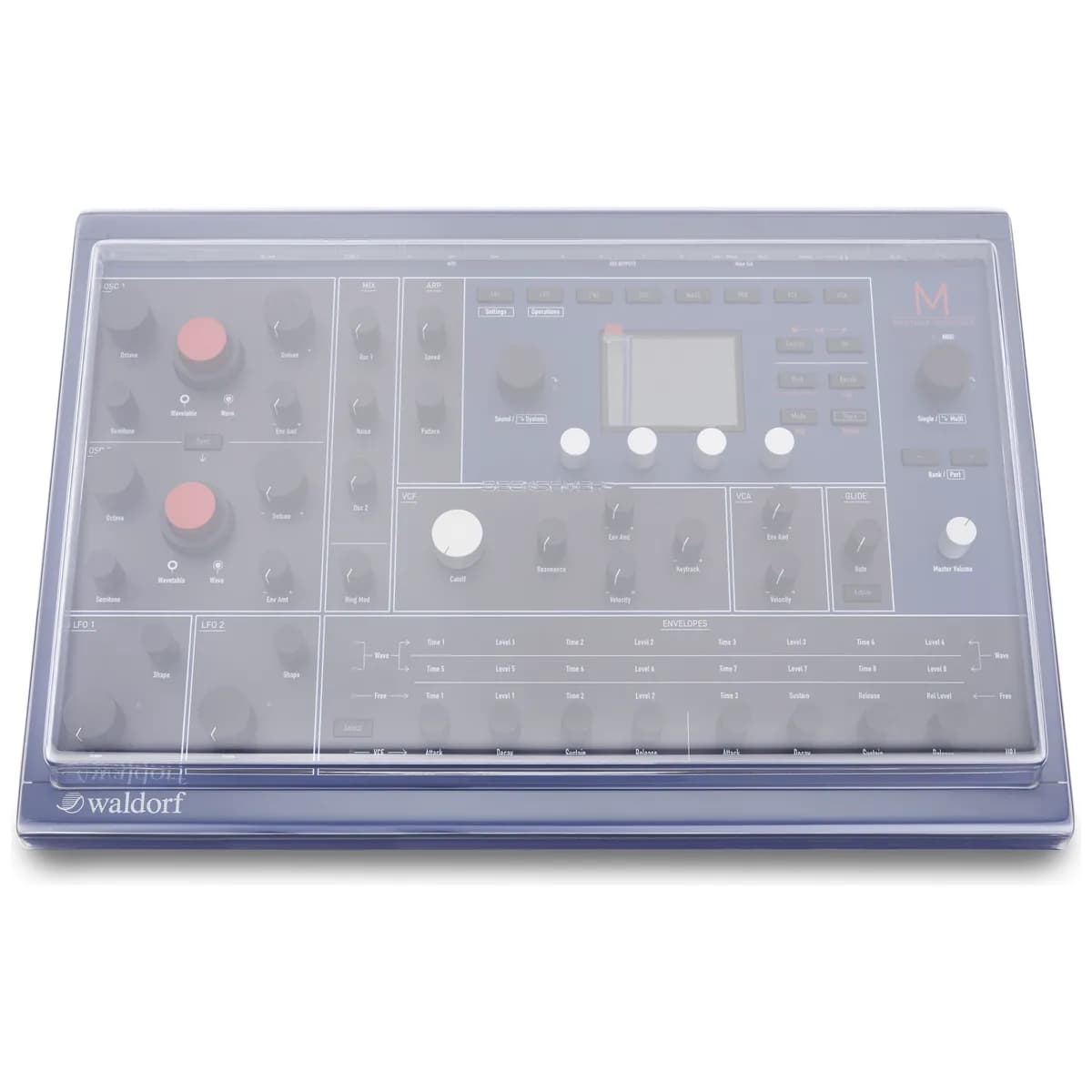 Decksaver – Tapa Protectora para Waldorf Iridium, M y Kyra